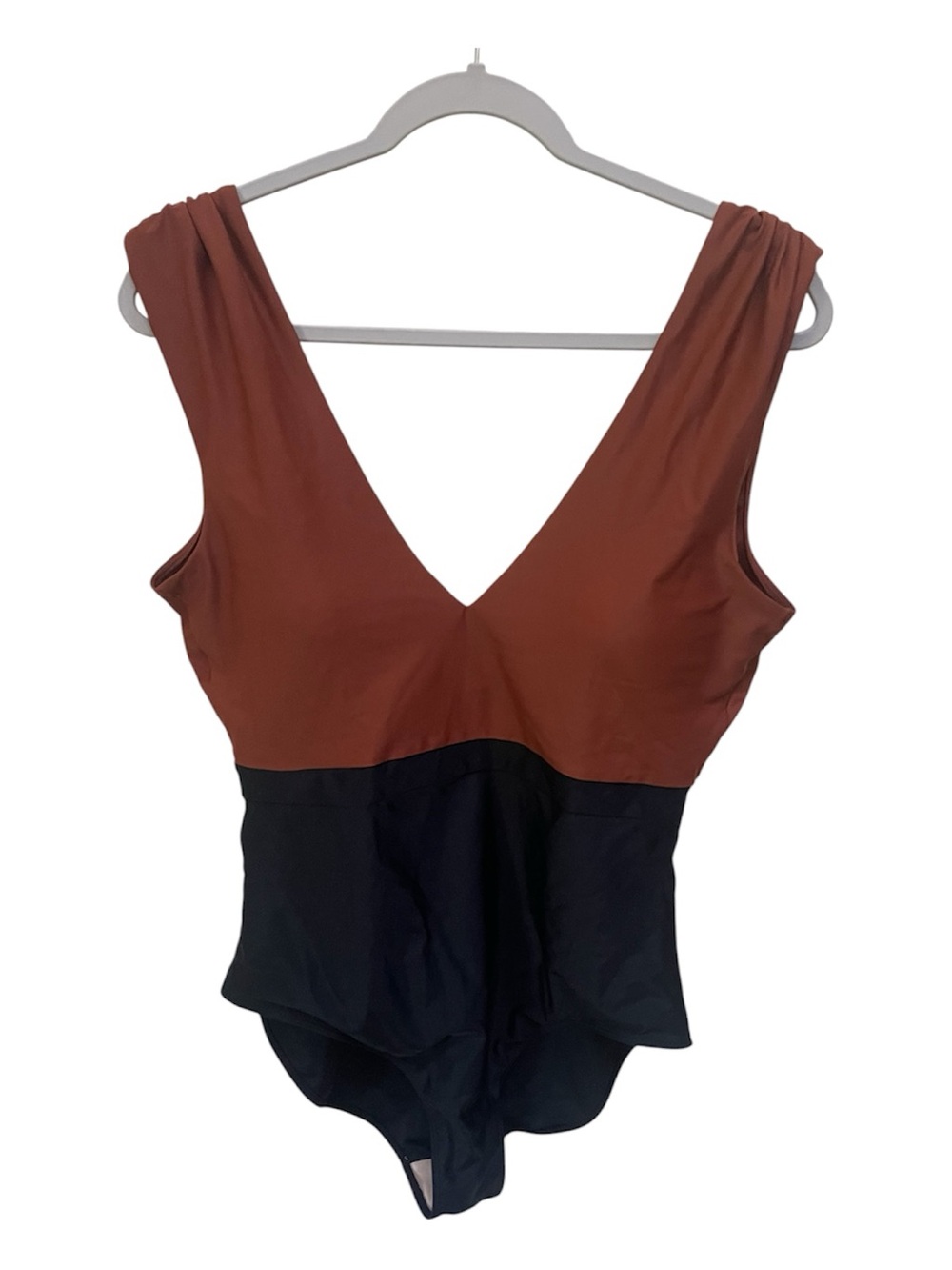 Summersalt Ruched Backflip Amber and Sea Urchin Size 14LT Long Torso